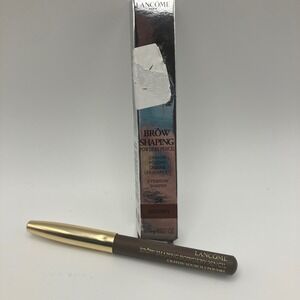 Lancome Brow Shaping Powdery Pencil Eyebrow Shaper 04 Brown New .79g .027oz